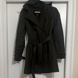 Michael Kors Dark olive green Trench Coat